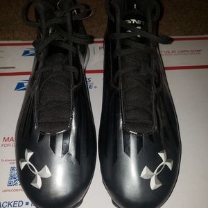 Under Armour Black Nitro Football Cleats FFC Sampl